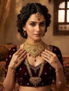 Vintage Indian Bridal Jewellery Set