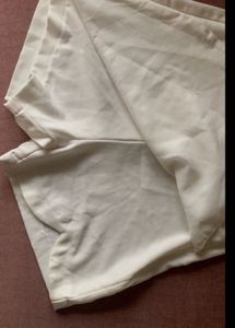 Chic White Skort