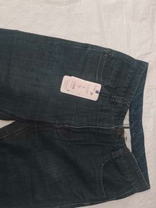 Dark Blue Denim Jeans
