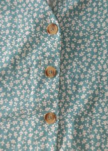 Floral crop shirt