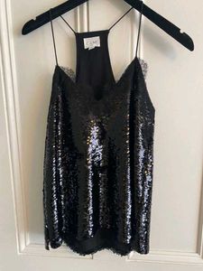 Shimery Party Top