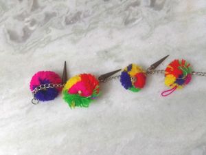 Boho Pom &amp; Cowrie Shell Waist Cha