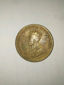 One Quarter Anna 1926 ( GEORGE V KING)