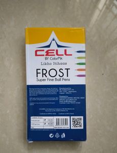 Frost Ball Point Pen (2 Packets)
