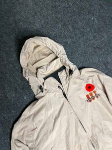 Premium Men's Casual Jacket with Poppy Emblem