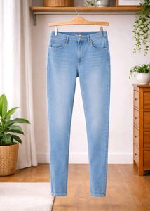 High-Waisted Skinny Jeans