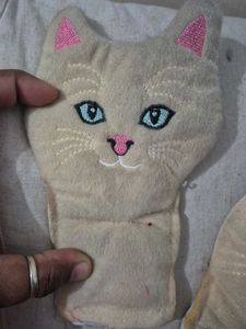Cute Cat Ear fabric sticker