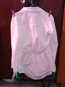 RIVER ISLAND Women's White Shirt With Slip