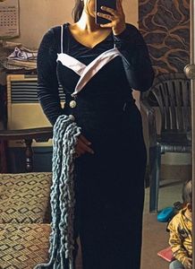 Black Velvet Dress