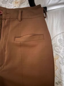 Littlebox Tan Office Wear Pants