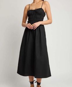 Black Midi Dress