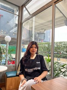 Savana Black "Winnersquad" Graphic T-Shirt