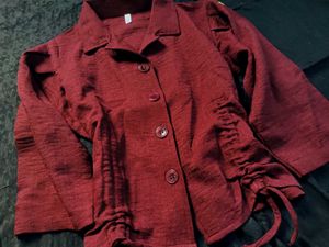Stylish Maroon top