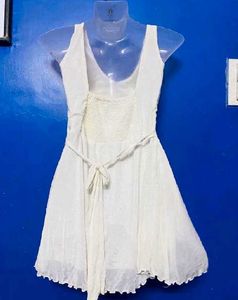 White Lace Dress 👗