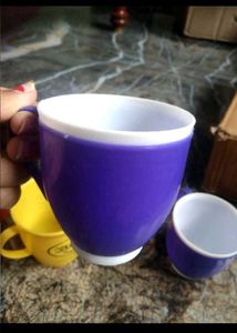 Set of Colorful Mugs