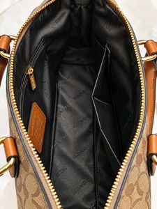 COACH GEORGIA SATCHEL BAG IN SIGNATURE CANVAS SIGN
