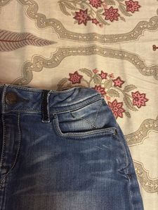 Girl Classic Denim Skirt for 4-6 years