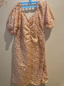 Floral Print Mini Dress