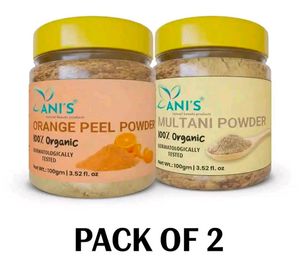 Lani's Orange Peel & Multani Powder - Pack of