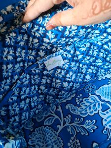 vera bradly Blue Floral Pattern Handbag