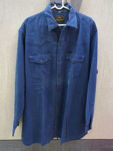 Blue Denim Western Shirt