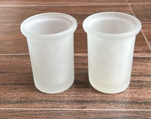 Frosted Glass Set of 2