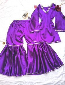 Festive Corset Kurta & Garara Set 💜
