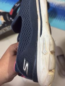 Navy Blue Skechers Go Walk Shoes
