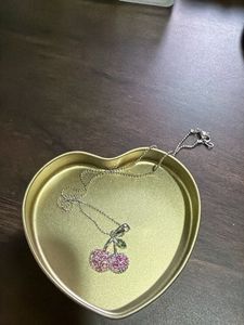 Cute Cherry Charm Necklace