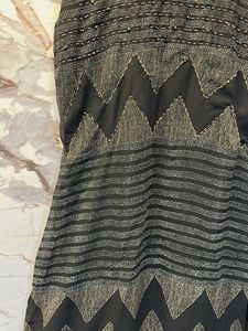 Full Flare Pure Cotton Gown Dress Bust- 36