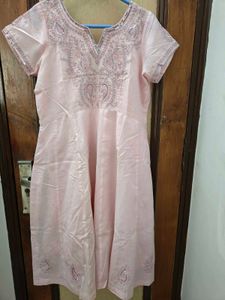 Embroidered Kurta and chudidar