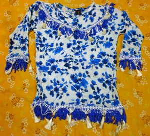 3 Stylish Floral Print Kurtas Set