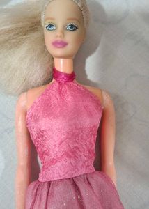 Doll in Pink Dress