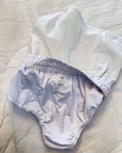 Adidas White women's Running Shorts