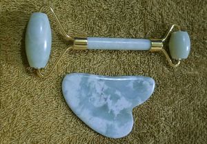 NSOSAUE jade roller and guasha set Beauty Tools