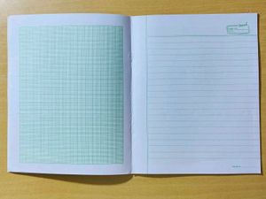 Peacock Graph Note Book - Ideal for Students