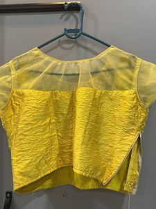 Stunning Yellow Embroidered lehnga set