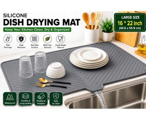 Silicone Dish Drying Mat