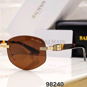 Balmain Paris Rimless Sunglasses