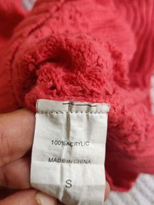 Coral Knit Hoodie
