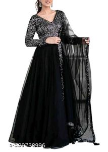 Elegant Black Lehenga