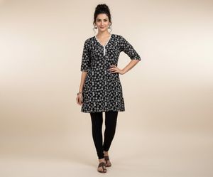 Black Kurta