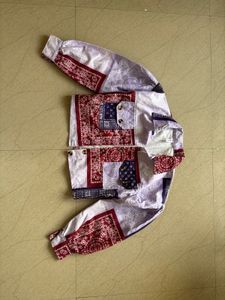 Stylish Printed Cropped Jacket