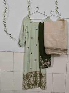 Elegant Embroidered Salwar Kameez Suit