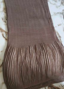 Pleated saree with Ruched Details