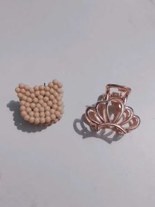 Pearl Necklace &amp; Seashell Earrings Set