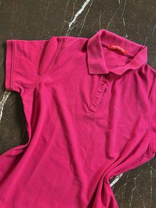 Y2K Short Sleeve Polo Shirt