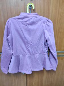 Pink Peplum Jacket