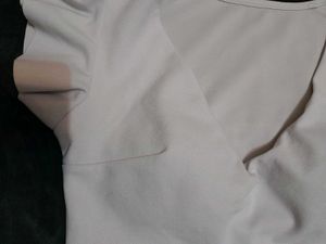 White Ruffle Sleeve Crop Top