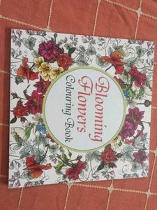Blooming Flowers Colouring Book